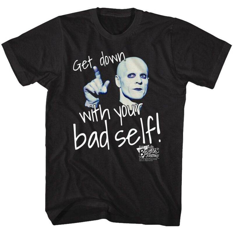 Bill & Ted Death Get Down with Your Bad Self Men’s T Shirt