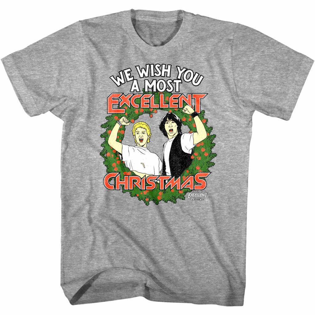 Bill & Ted Wish You a Most Excellent Christmas Men’s T Shirt