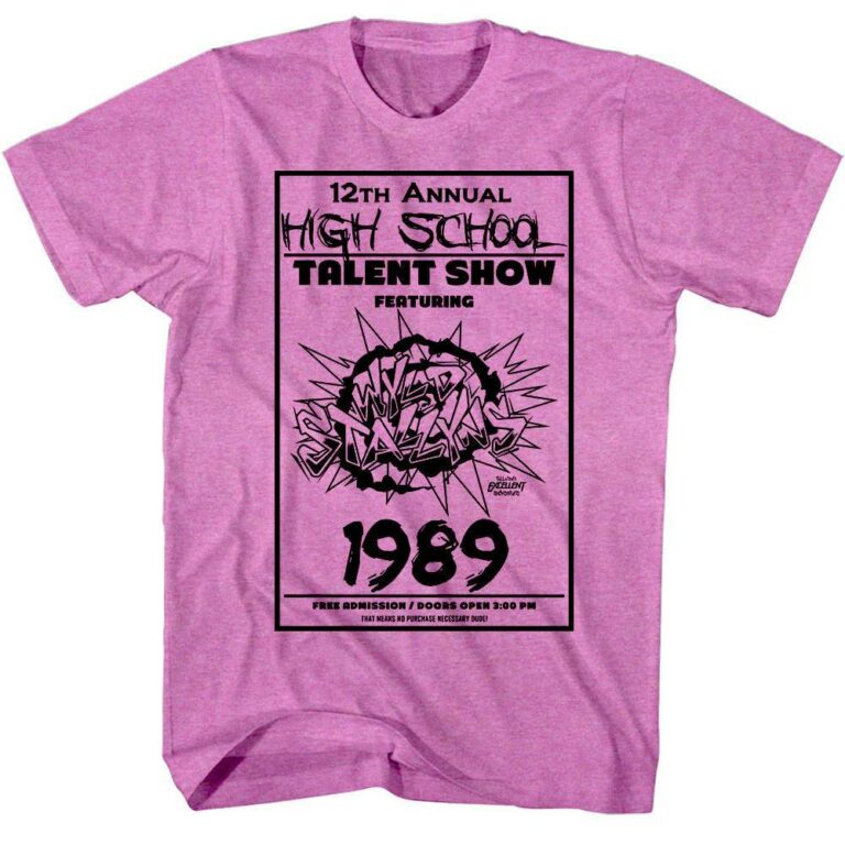 Bill & Ted Wyld Stallyns Talent Show Men’s T Shirt