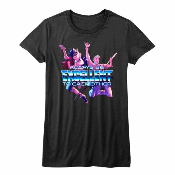 Bill & Ted Always Be Excellent Women’s T Shirt