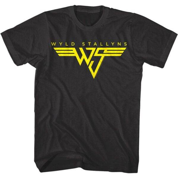 Bill & Ted Wyld Stallyns Yellow Logo Men’s T Shirt