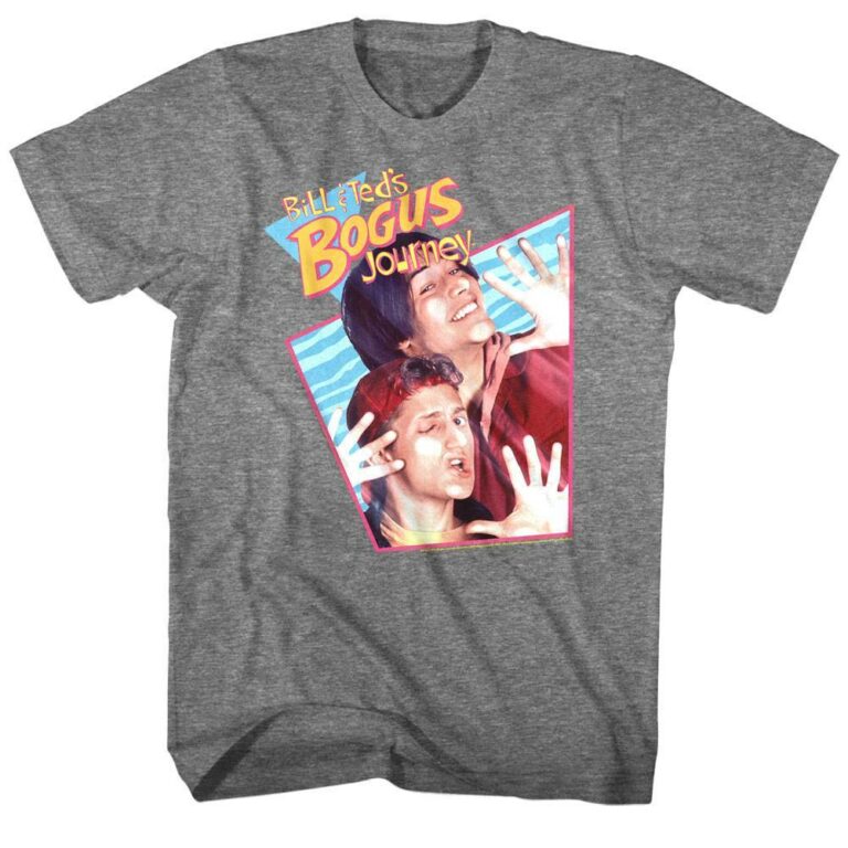 Bill & Ted’s Bogus Journey Squashed Faces Men’s T Shirt