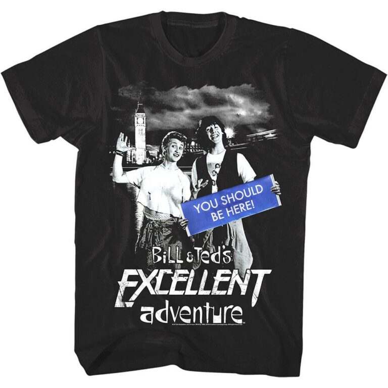 Bill & Ted’s Excellent Adventure London Men’s T Shirt