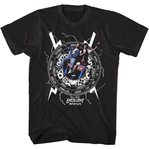 Bill & Ted Chrono Time Travel Men’s T Shirt