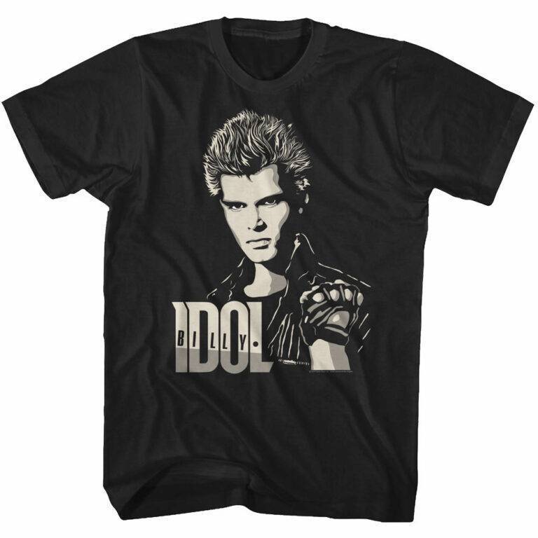 Billy Idol Self Portrait Men’s T Shirt