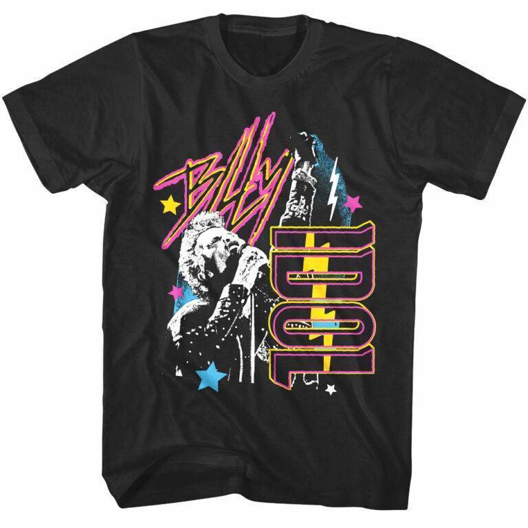 Billy Idol Bolt from the Blue Men’s T Shirt