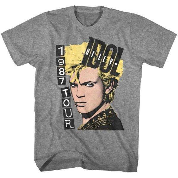 Billy Idol Pop Art Tour 1987 Men’s T Shirt