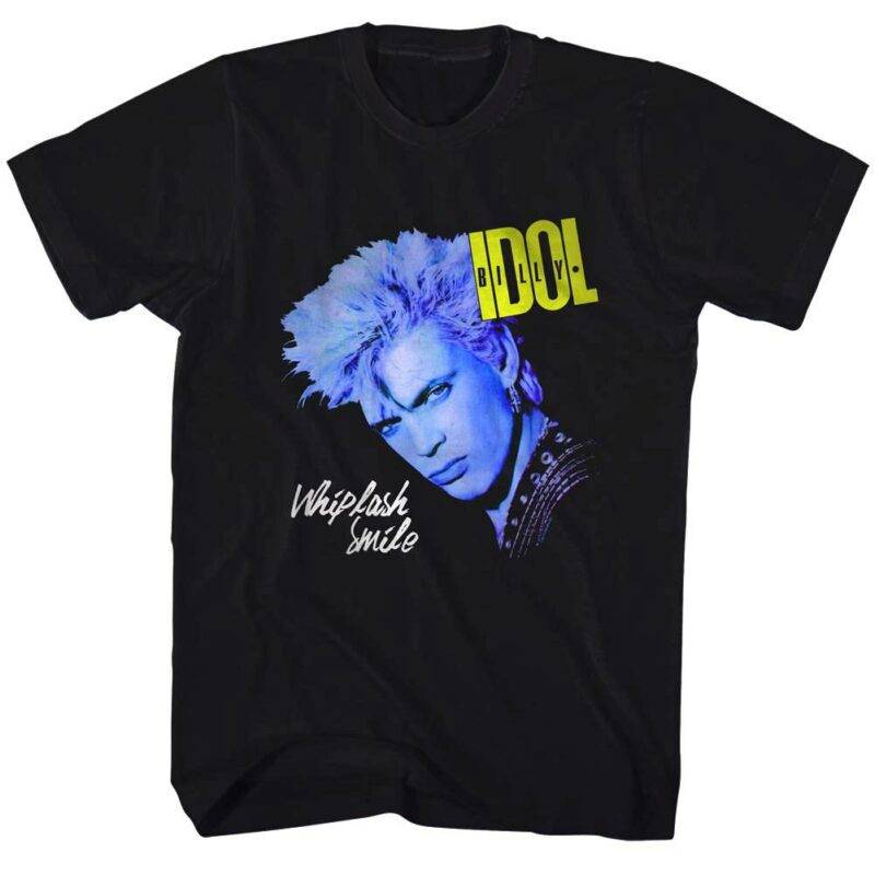 Billy Idol Whiplash Smile Album Men’s T Shirt