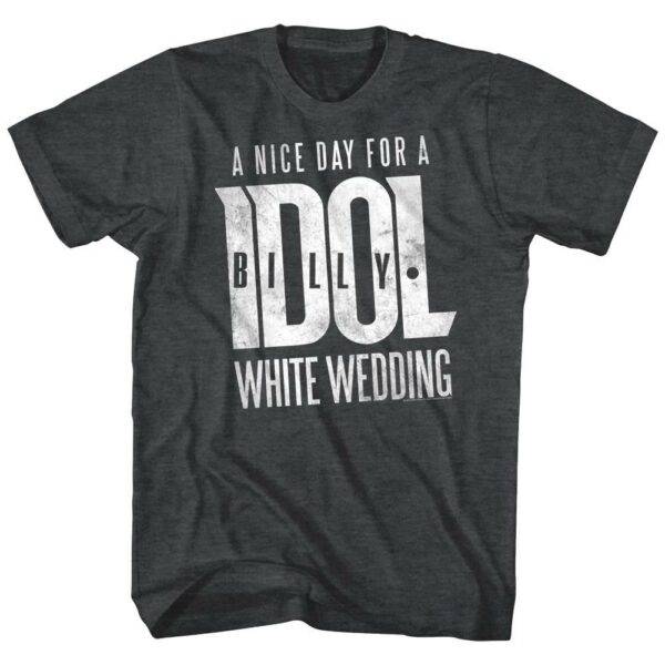 Billy Idol Nice Day For a White Wedding Men’s T Shirt