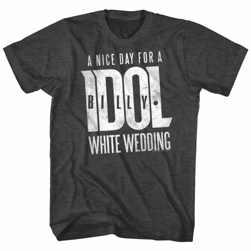Billy Idol Nice Day For a White Wedding Men’s T Shirt