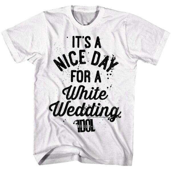 Billy Idol White Wedding Men’s T Shirt