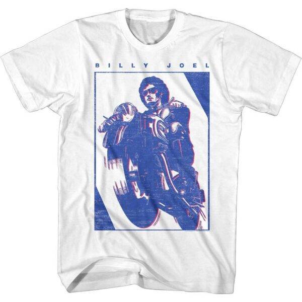 Billy Joel Motorcycle Album T-Shirt