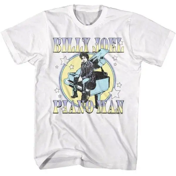 Billy Joel Pastel Piano T-Shirt