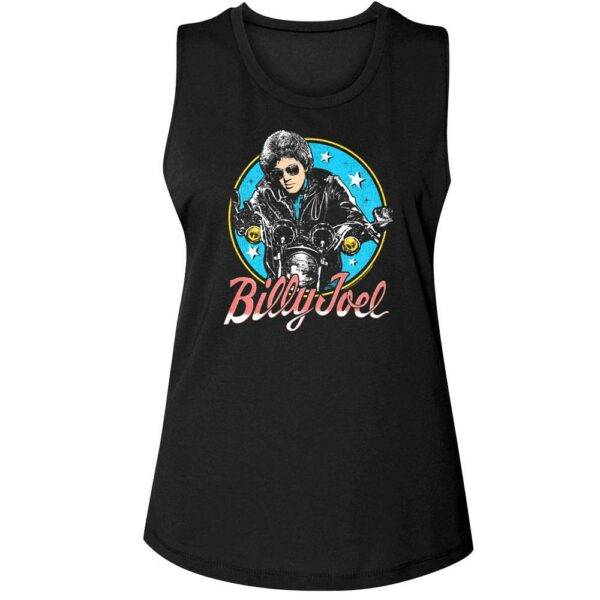 Billy Joel Biker Hair Tank