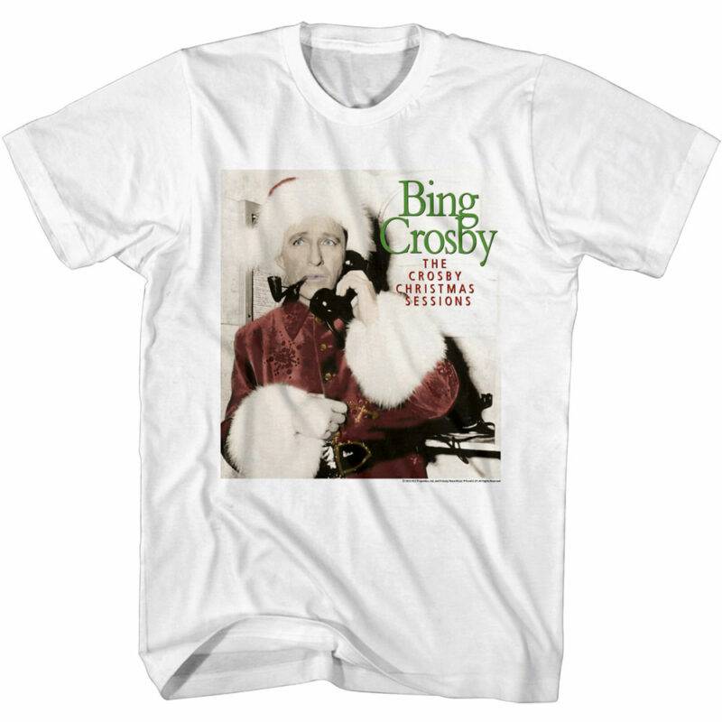 Bing Crosby Christmas Sessions Album Men’s T Shirt