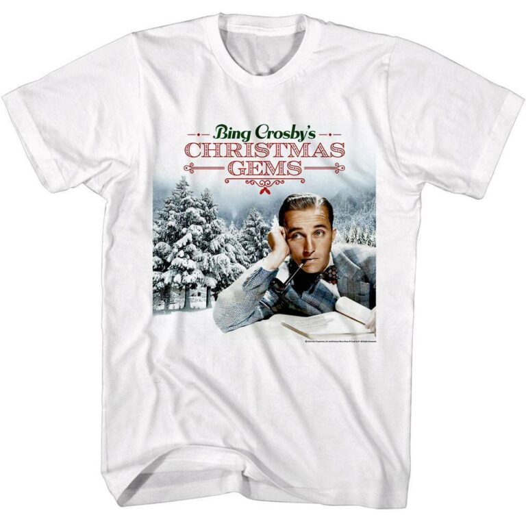 Bing Crosby Christmas Gems Album Men’s T Shirt