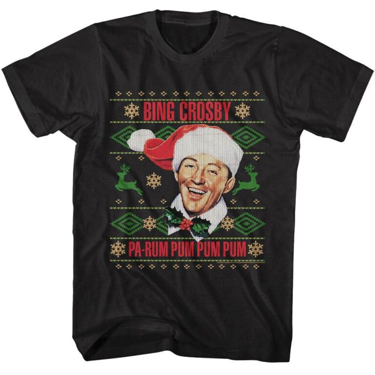 Bing Crosby Tacky Christmas Sweater Men’s T Shirt