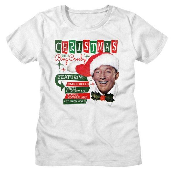 Christmas with Bing Crosby Women’s T Shirt