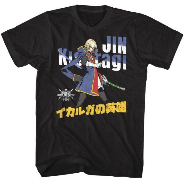 Blazblue Jin Cross Tag Battle T-Shirt