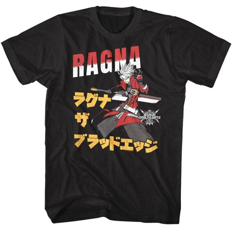 Blazblue Ragna Cross Tag Battle Men’s T Shirt