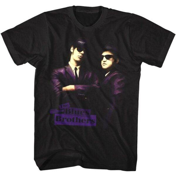 Blues Brothers Fade to Black Men’s T Shirt