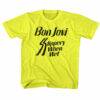 Bon Jovi Slippery When Wet Album Kids T Shirt