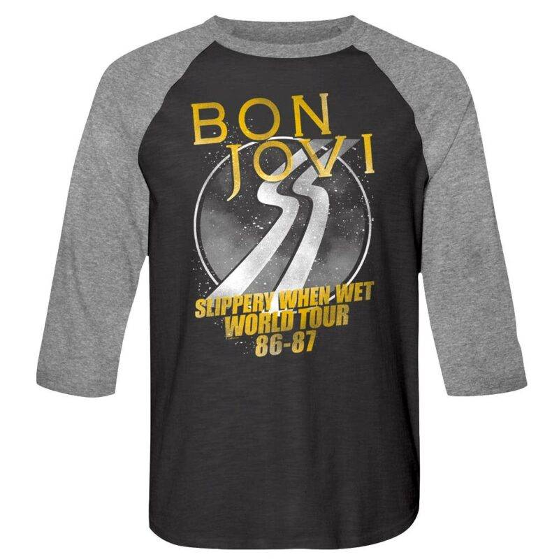 Bon Jovi Slippery When Wet Shirt