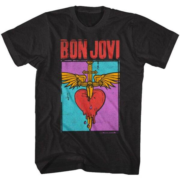 Bon Jovi Color Block T-Shirt