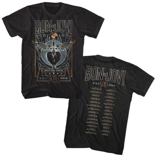 Bon Jovi Keep Faith T-Shirt