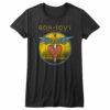 Bon Jovi Bad Name Heart Women's T Shirt