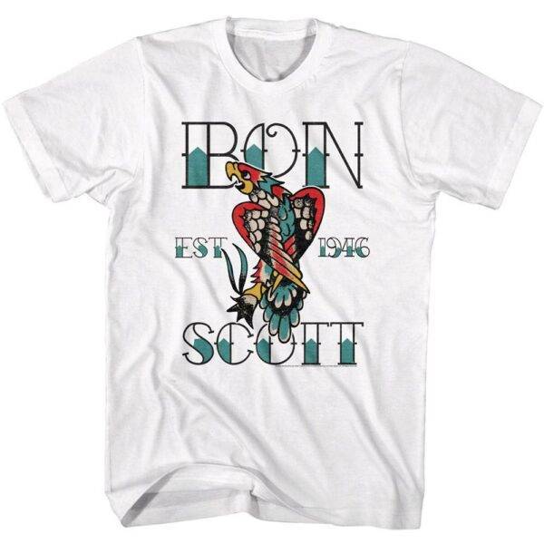 ACDC Bon Scott Tattoo T-Shirt