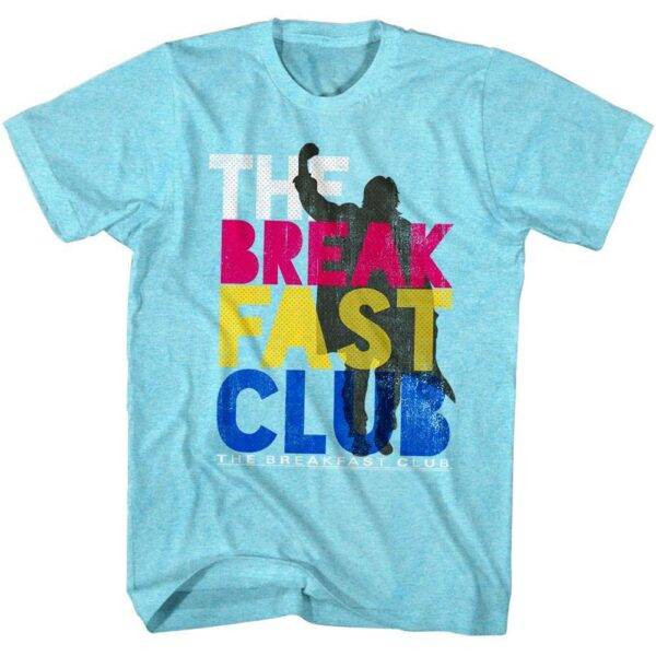 Breakfast Club Silhouette Fist Pump Men’s T Shirt