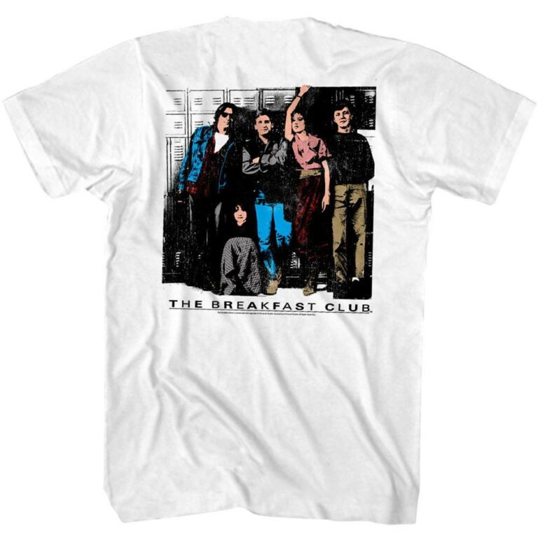 Breakfast Club Letter by the Lockers Men's T Shirt - Image 4