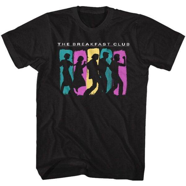 Breakfast Club Breakdance Silhouettes Men’s T Shirt