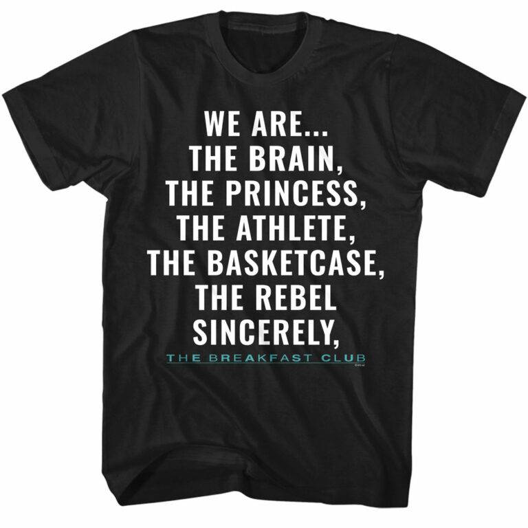 We are the Breakfast Club Men’s T Shirt