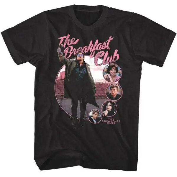 Breakfast Club Cast in Pink T-Shirt