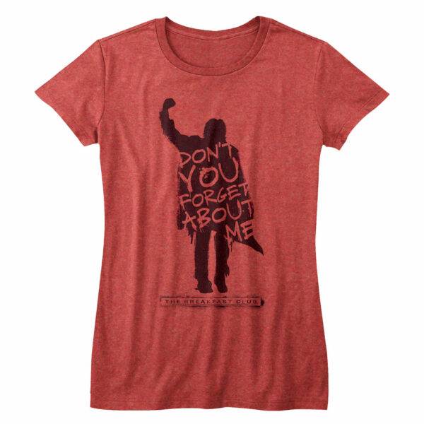 Breakfast Club Don’t You Forget About Me Silhouette Women’s T Shirt