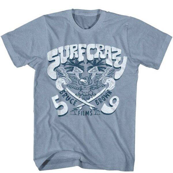 Surf Crazy Blue Eagle 59 T-Shirt