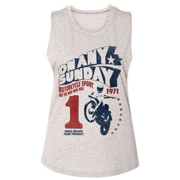 On Any Sunday Motorcycle Sport 1971 Women’s Tank