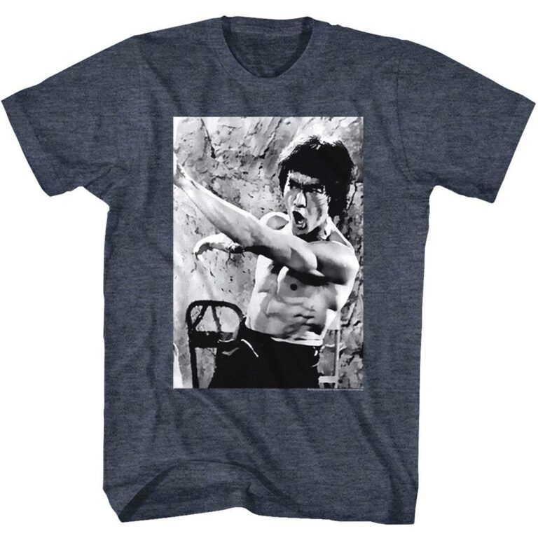 Bruce Lee Hong Kong Men's T shirt - Image 3