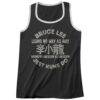 Bruce Lee Having No Limitation Men’s Muscle Tank