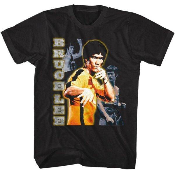 Bruce Lee Game of Death Montage Men’s T Shirt