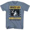 Bruce Lee Jun Fan Gung Fu Stars Men’s T Shirt