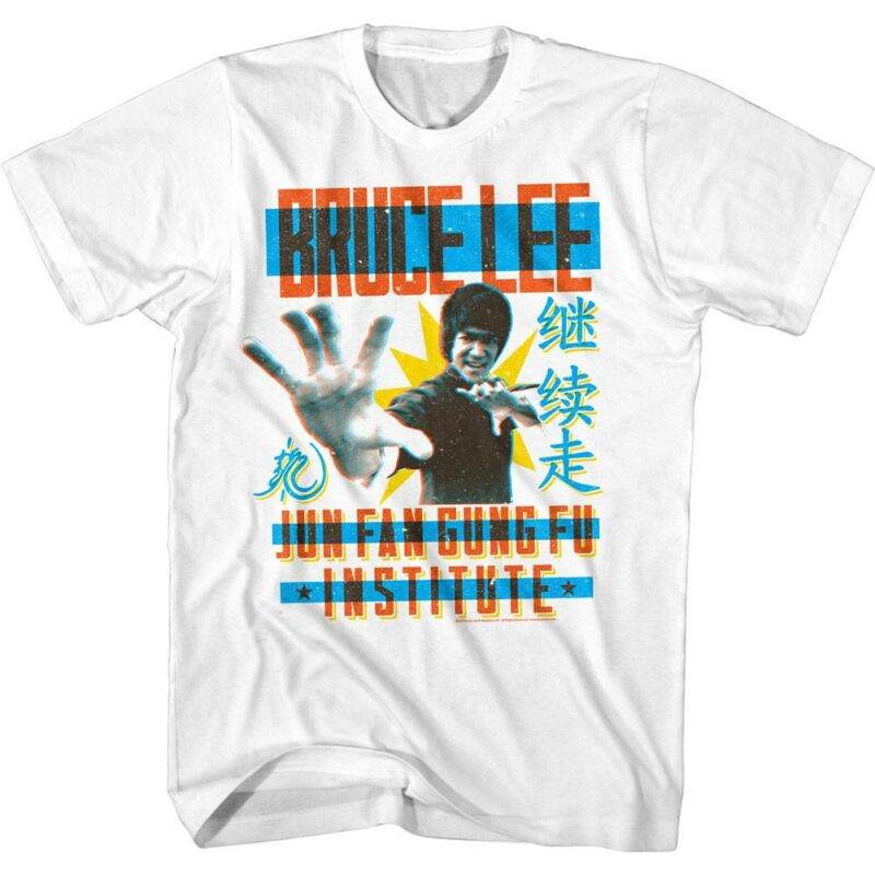 Bruce Lee Chinese Gung Fu Institute Men’s T Shirt