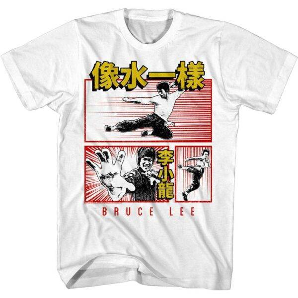 Bruce Lee Chinese Comic Men’s T Shirt