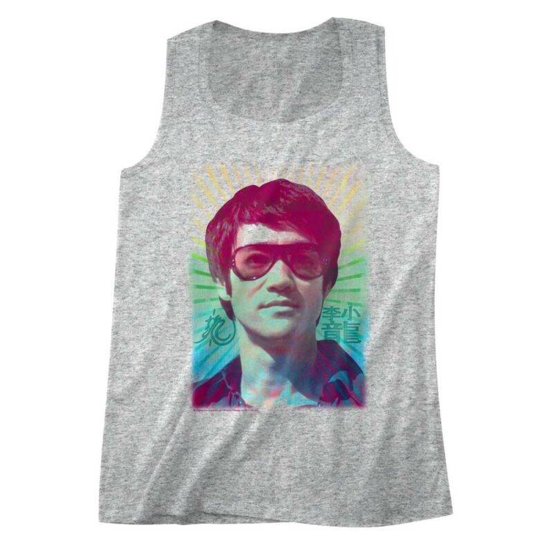 Bruce Lee Retro Sunglasses Men’s Tank Top