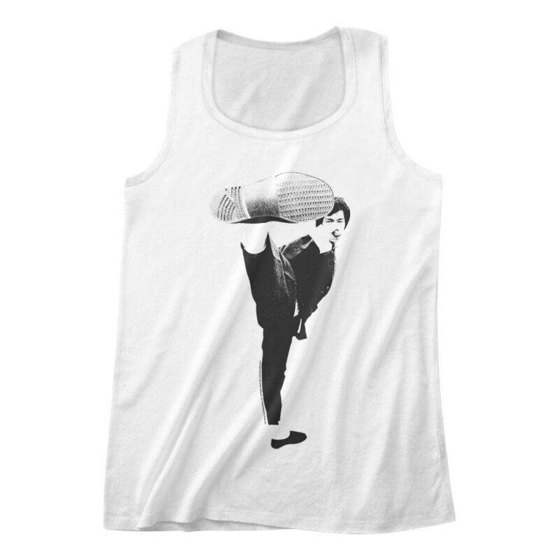 Bruce Lee Standing Kick Men’s Tank Top