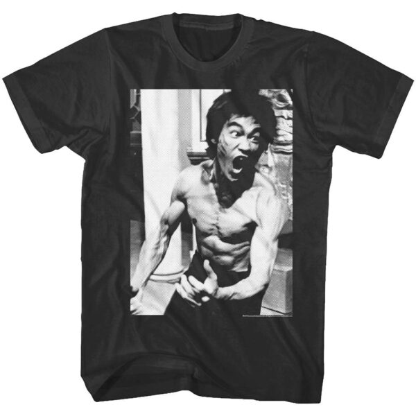 Bruce Lee Angry Kung Fu Men’s T Shirt
