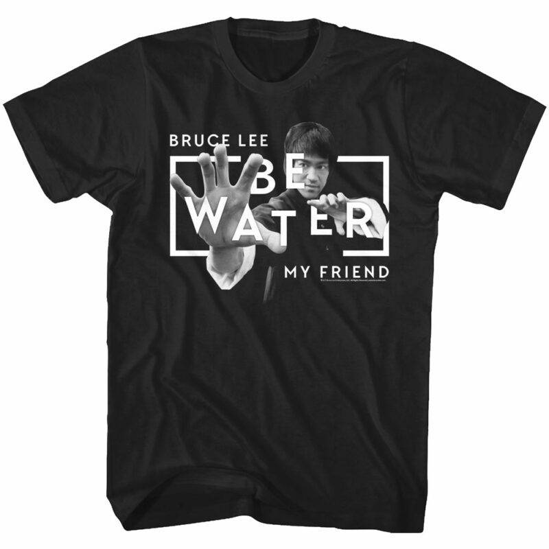 Bruce Lee Be Water Men’s T Shirt
