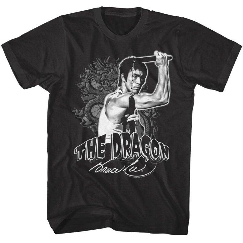 Bruce Lee The Chinese Dragon Men’s T Shirt